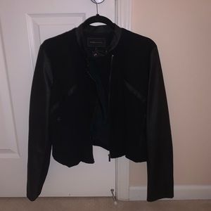 BCBGMaxazria Navy Blue & Black Jacket
